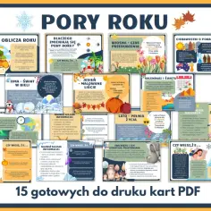 W Polsce są cztery pory roku: wiosna, lato, jesień i zima. Każda trwa około 3 miesiące, a ich cykl nadaje rytm przyrodzie i życiu ludzi.